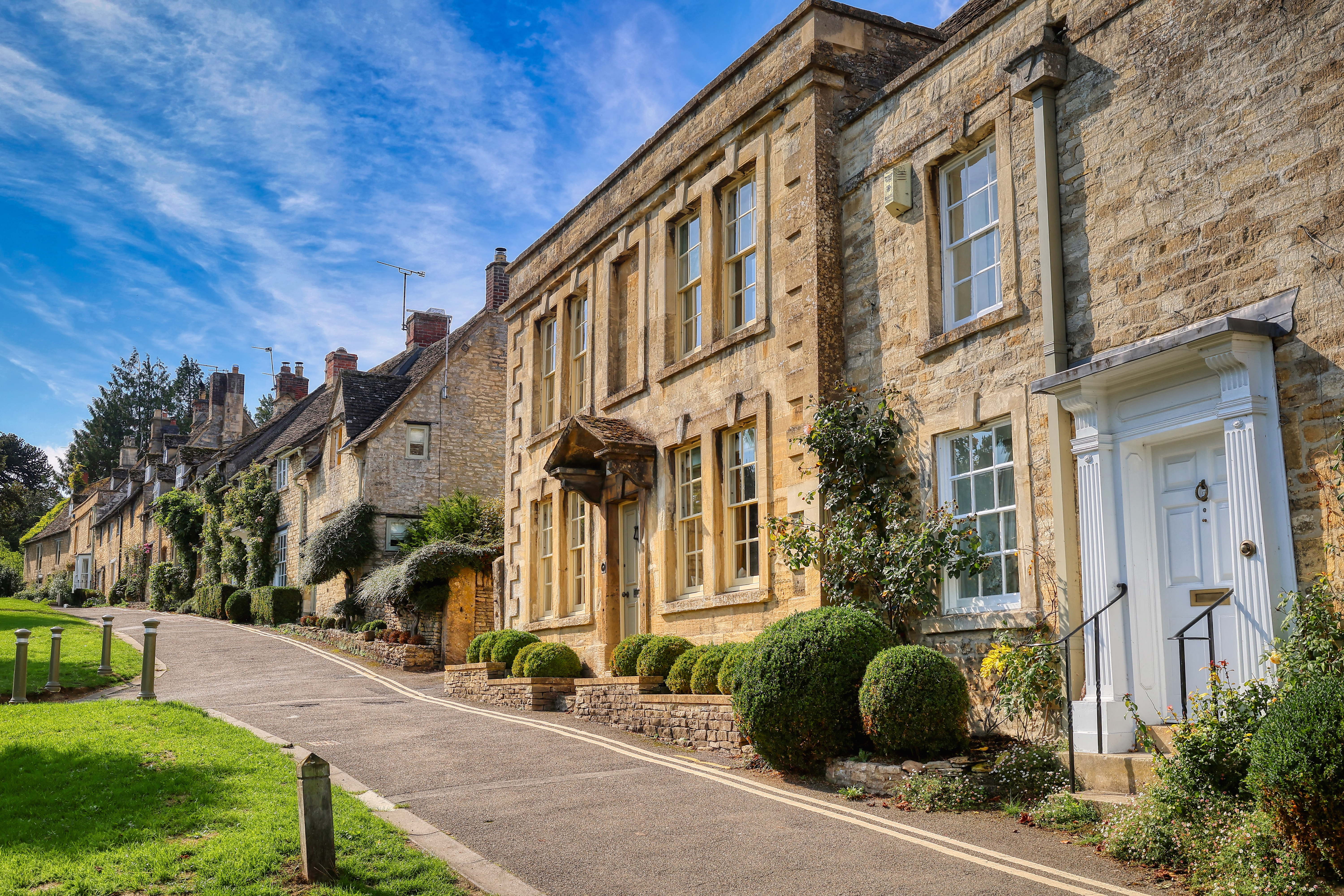 Cotswolds landscape near Burford